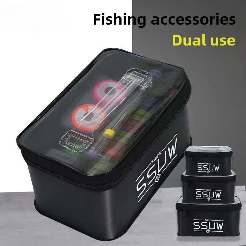 Portable EVA Fishing Tool Box, - Fishing Kayak Crate 评论和价格